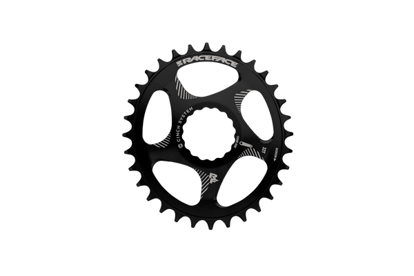 Race Face Chairing Direct Mount Oval Cinch 24mm/30mm Black Mtb Component