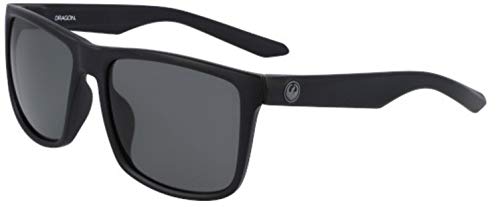 Dragon Alliance Meridien LL H2O Sunglasses, Matte Black H2O Frame LL Grey Polar Lens