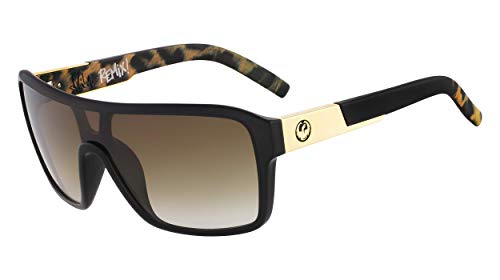 Dragon Alliance Remix LL Sunglasses, Leopard Safari  Frame LL Brown Gradient Lens