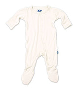 Kickee Pants Solid Footie with Snaps