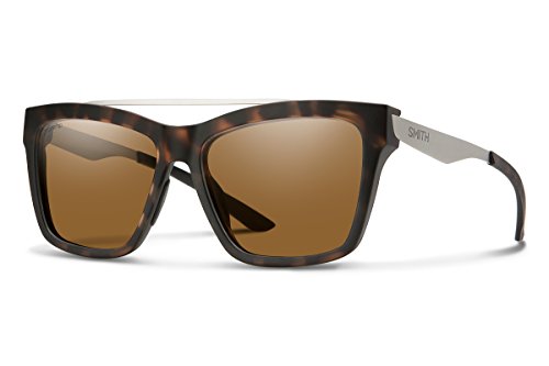 Smith The Runaround Chroma Pop Polarized Sunglasses, Matte Tortoise Frame ChromaPop Polarized Brown Lens