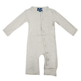 Kickee Pants Solid Coverall with Snaps