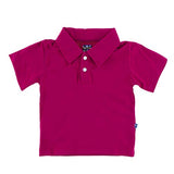 KicKee Pants Bamboo Solid Short Sleeve Performance Polo