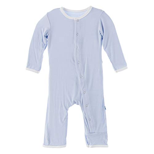 Kickee Pants Solid Coverall with Snaps