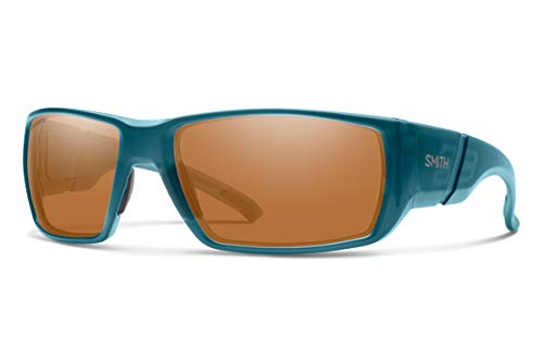 Smith Transfer Chromapop Polarized Sunglasses, Matte Crystal Deep Forest Frame ChromaPop Polarized Copper Lens
