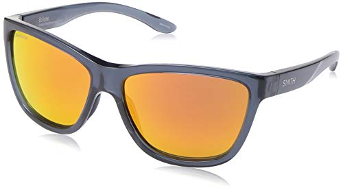 Smith Optics Eclipse ChromaPop Sunglasses, Crystal Mediterranean Frame ChromaPop Red Mirror Lens