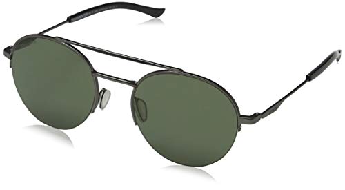 Smith Transporter ChromaPop Polarized Sunglasses, Matte Dark Ruthenium Frame ChromaPop Gray Green Lens