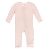 KicKee Pants Bamboo Solid Coverall with Zipper