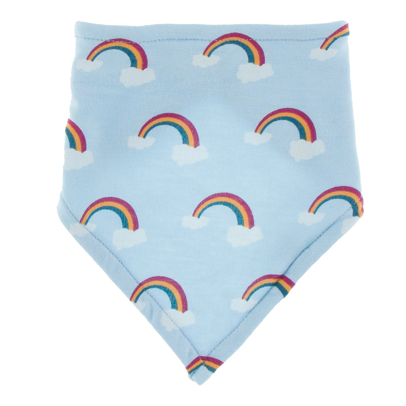 KicKee Pants Bamboo Print Bandana Bib