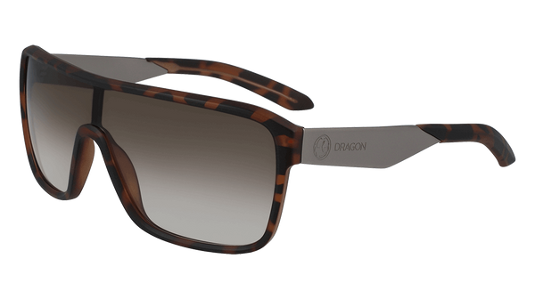 Dragon Alliance Amp LL Sunglasses, Matte Tortoise Frame LL Brown Gradient Lens