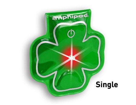 Amphipod Vizlet LED Shamrock Wearable Reflector (Single) - New Day Sports