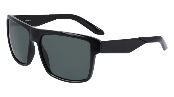 Dragon Alliance Space LL Polar Sunglasses, Black Frame LL Smoke Polar Lens