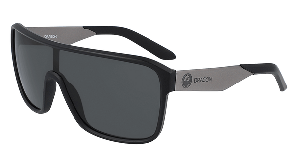 Dragon Alliance Amp LL Polar Sunglasses, Matte Black Frame LL Smoke Polar Lens