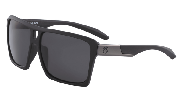 Dragon Alliance The Verse LL Sunglasses Matte Black Frame Smoke Lens