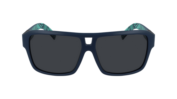 Dragon Alliance The Jam LL Sunglasses, Matte Navy Tropics Frame LL Smoke Lens