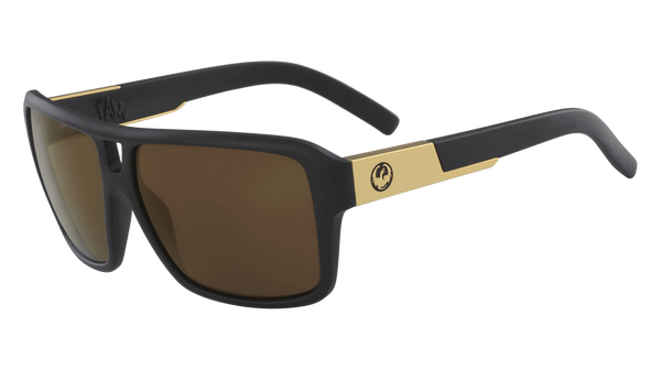 Dragon Alliance The Jam LL Ion Sunglasses, Matte Black Frame LL Copper Ion Lens