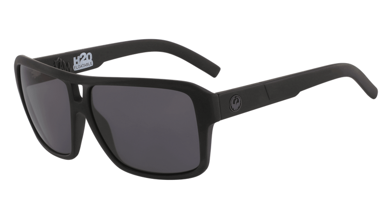 Dragon Alliance The Jam LL H2O Sunglasses, Matte Black H2O  Frame LL Petrol Polar Lens