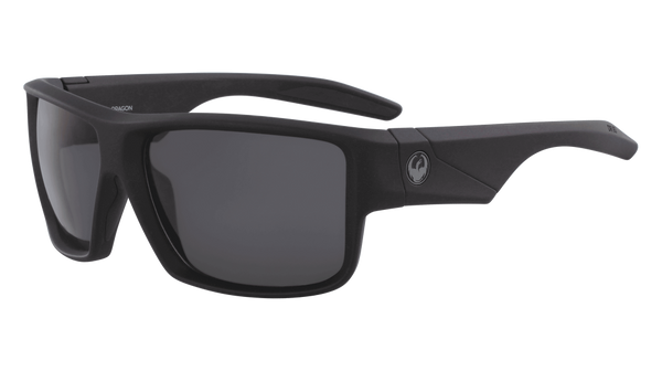 Dragon Alliance Deadlock LL H2O Sunglasses, Matte Black Frame LL Smoke Polar Lens
