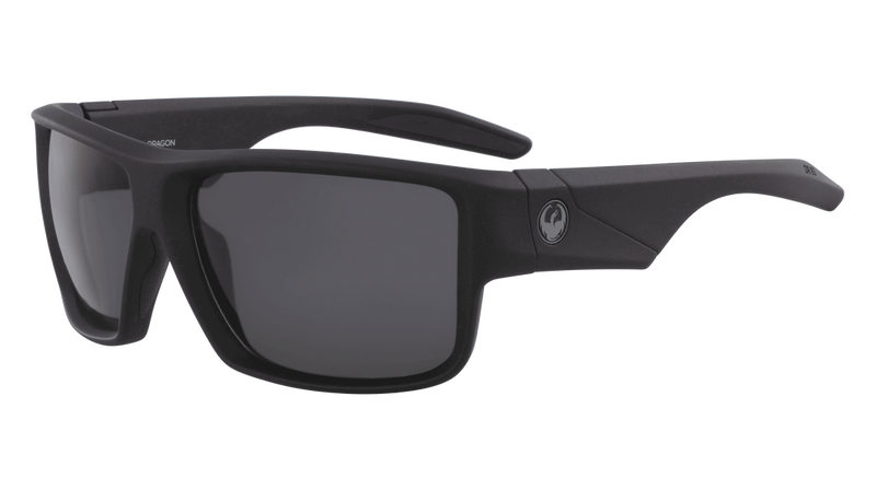 Dragon Alliance Deadlock LL H2O Sunglasses, Matte Black Frame LL Smoke Polar Lens