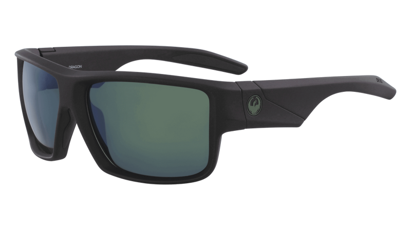 Dragon Alliance Deadlock LL H2O Sunglasses, Matte Black Frame LL Smoke Polar Lens