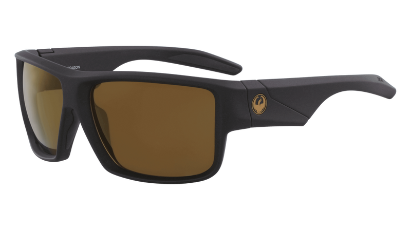 Dragon Alliance Deadlock LL H2O Sunglasses, Matte Black Frame LL Smoke Polar Lens