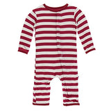 Kickee Pants Solid Coverall with Snaps