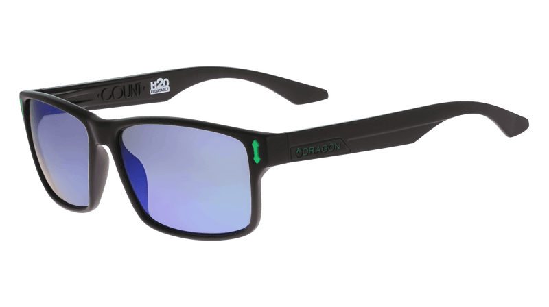 Dragon Alliance Count LL Matte Black H2O Frame Smoke Polar Lens