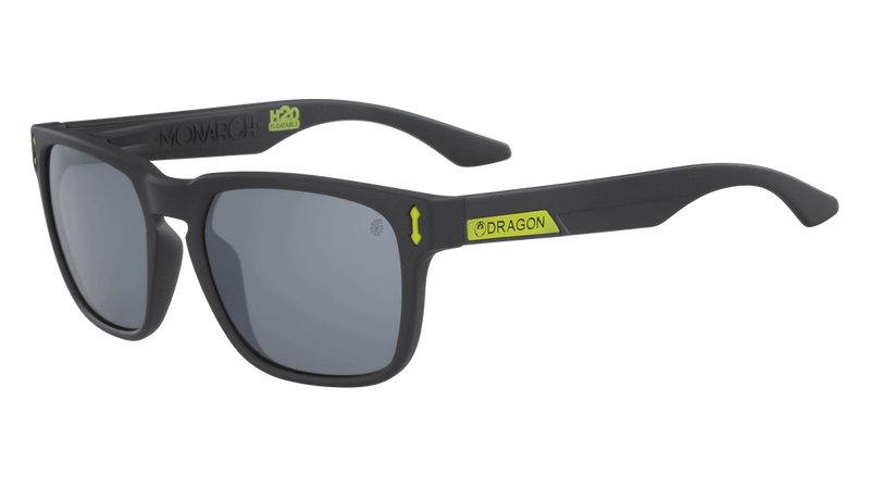 Dragon Alliance Monarch LL H2O Sunglasses, Matte Magnet Grey H2O  Frame LL Smoke Polar Lens