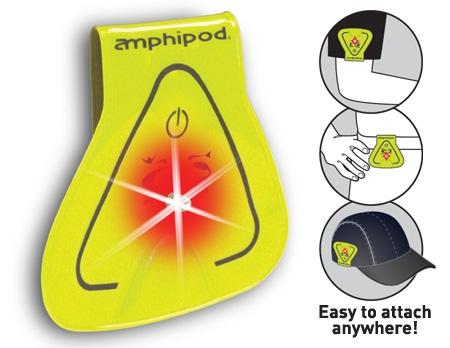Amphipod Vizlet LED Triangle Wearable Reflector (Single) - New Day Sports