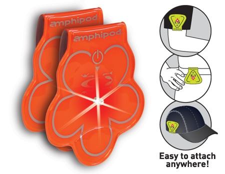Amphipod Vizlet LED Flowers Wearable Reflectors (2 Pack) - New Day Sports