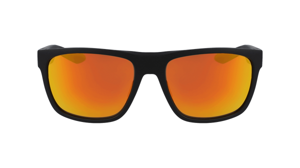 Dragon Alliance Aerial LL Ion Sunglasses, Matte Black Frame LL Orange Ion Lens
