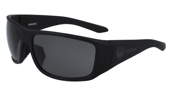 Dragon Alliance Jump LL Sunglasses, Matte Black Frame LL Smoke Lens