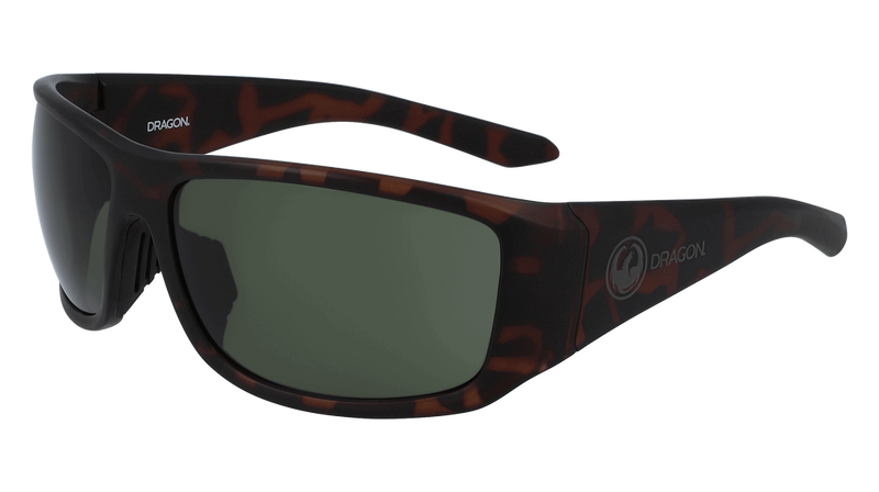 Dragon Alliance Jump LL Sunglasses, Matte Tortoise Frame LL G15 Lens