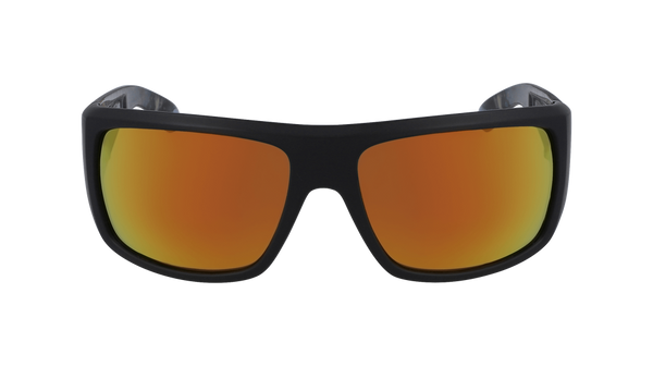 Dragon Alliance Vantage LL Polar Sunglasses, Matte Black Clark Little Frame LL Orange Ion Polarized Lens