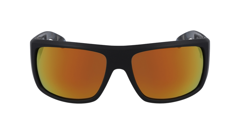 Dragon Alliance Vantage LL Polar Sunglasses, Matte Black Clark Little Frame LL Orange Ion Polarized Lens