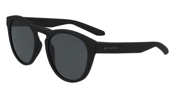 Dragon Alliance Opus LL H2O Sunglasses, Matte Black H2O Frame LL Smoke Polar Lens