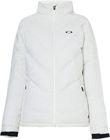Oakley Women Snow Down 10K/2L Snow Jacket - Front View White