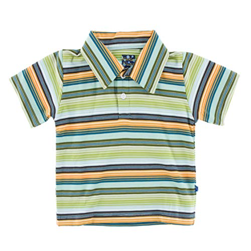 KicKee Pants Bamboo Solid Short Sleeve Performance Polo