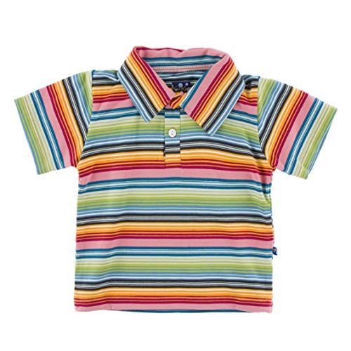 KicKee Pants Bamboo Solid Short Sleeve Performance Polo