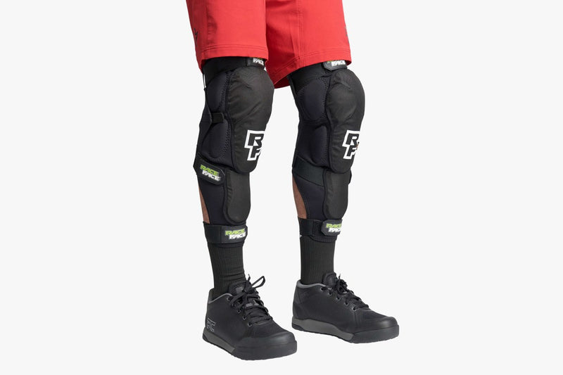 Race Face Flank Leg Guard Mtb Protective Gear - Stealth