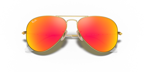 Ray-Ban Aviator Large Metal Unisex Lifestyle Sunglasses - Iconic Teardrop Sunglasses 