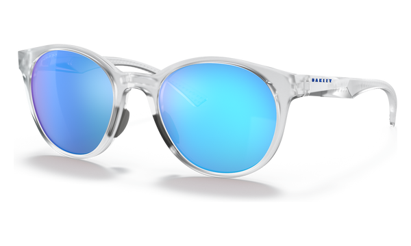 Oakley Spindrift Unisex Lifestyle Sunglasses - Matte Clear / Prizm Sapphire
