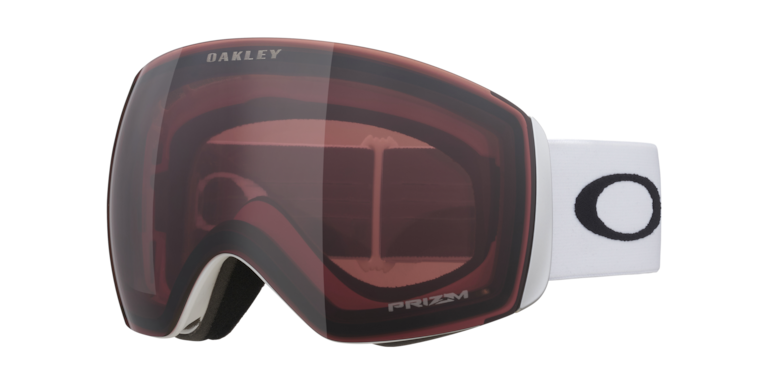Oakley Flight Deck L Unisex Winter Ski Snow Goggles white garnet
