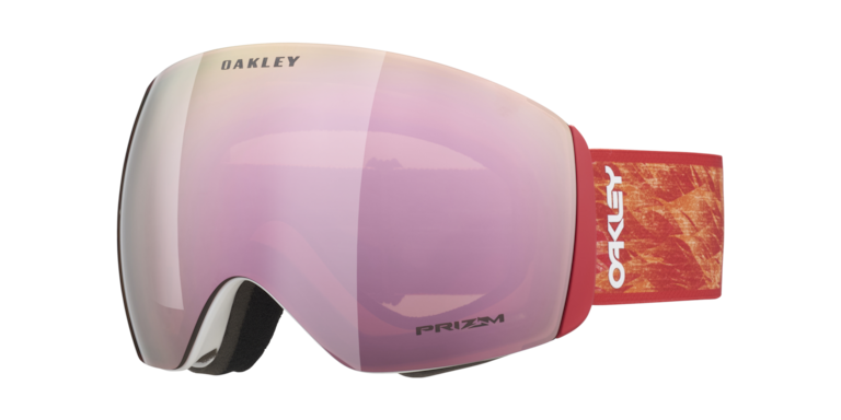 Oakley Flight Deck L Unisex Winter Ski Snow Goggles Blaze Rose Gold