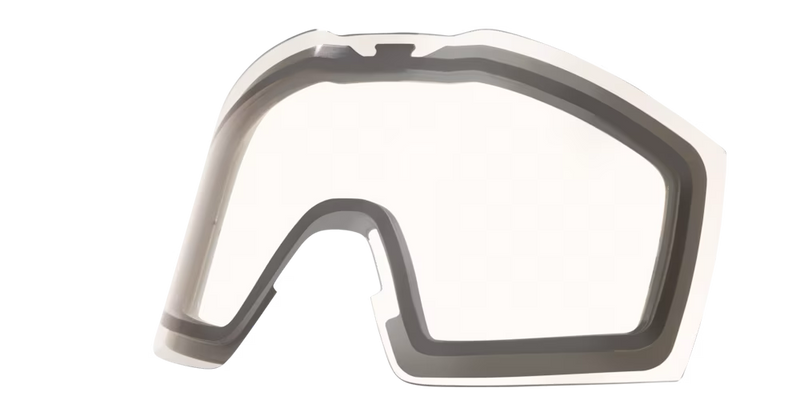 Oakley Fall Line L Unisex Winter Goggles Replacement Lens - Light Filtering and Contrast Clear