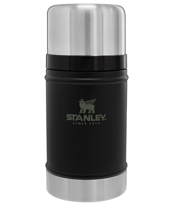 Stanley The Legendary Classic Food Jar, 24 OZ, ideal for camping, hiking, and outdoor adventures. Keeps food hot or cold for hours with a leak-proof design and wide mouth for easy cleaning.