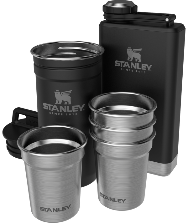 Stanley THE PRE-PARTY SHOTGLASS + FLASK SET