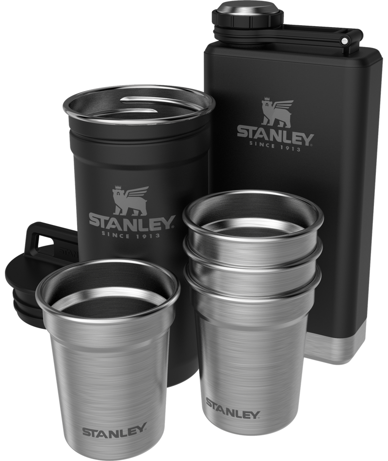 Stanley THE PRE-PARTY SHOTGLASS + FLASK SET