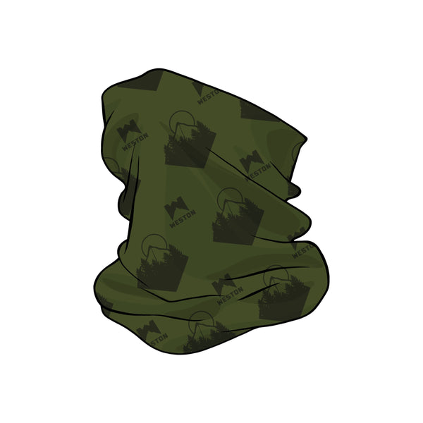 Weston Snow Winter Backwoods Facemask - Warm and breathable buff made from recycled plastic
