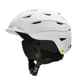 Smith Level MIPS Men's Winter Sports Helmet - Front view, showcasing hybrid shell design and MIPS technology
